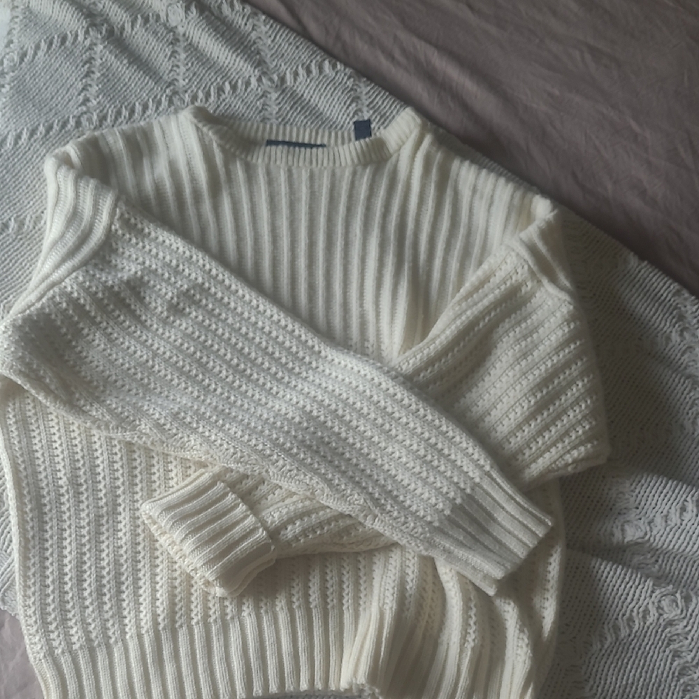 Elegant Cream Sweater